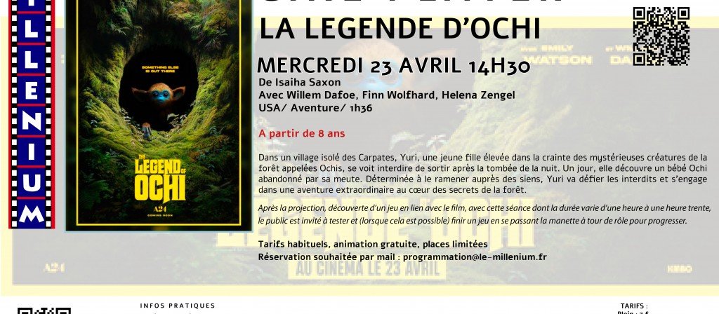 actualité CINE PLAYER La légende d'Ochi